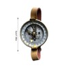 Watch Band Compass,Portable Survival Watch Watchband Compass | Glow-in-The-Dark Wrist