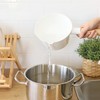 Kitchen water control vegetable fruit washing subdivision hole water bowl 1.3L 2ea