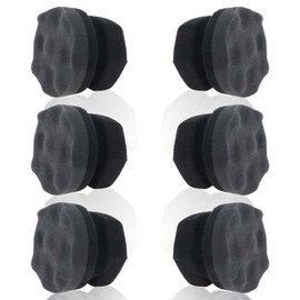 AuInLand Tire Dressing Applicator Tire Shine Applicator Dressing Pad with Hex Grip Design Large Size (6)