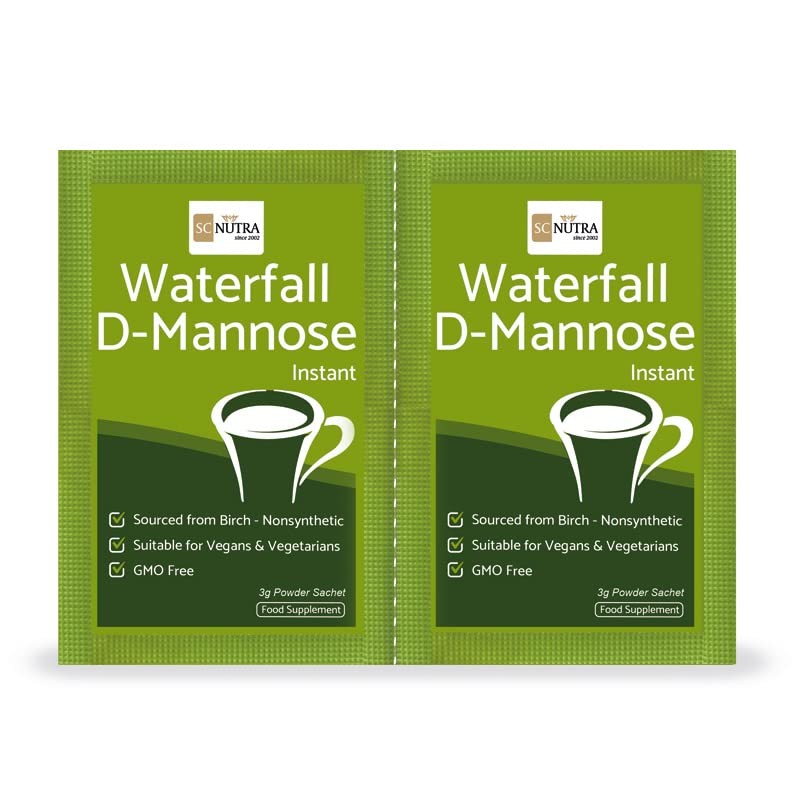 Waterfall D-Mannose Powder Sachets (30 x 3g Sachets) XL Pack