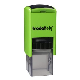 Trodat Trodat edy FIX Motivationsstempel für Lehrer und Pädagogen, Stempelset zum Motivieren – 1 Motiv Pinguin AUßERGEWÖHNLICH, Deutsch, Gehäuse Grün, Abdruck Grün, Selbstfärbend, 20 x 20 mm