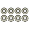 Bullseye Bearings Skateboard Longboard Precision Chrome ABEC 9 Rating 10