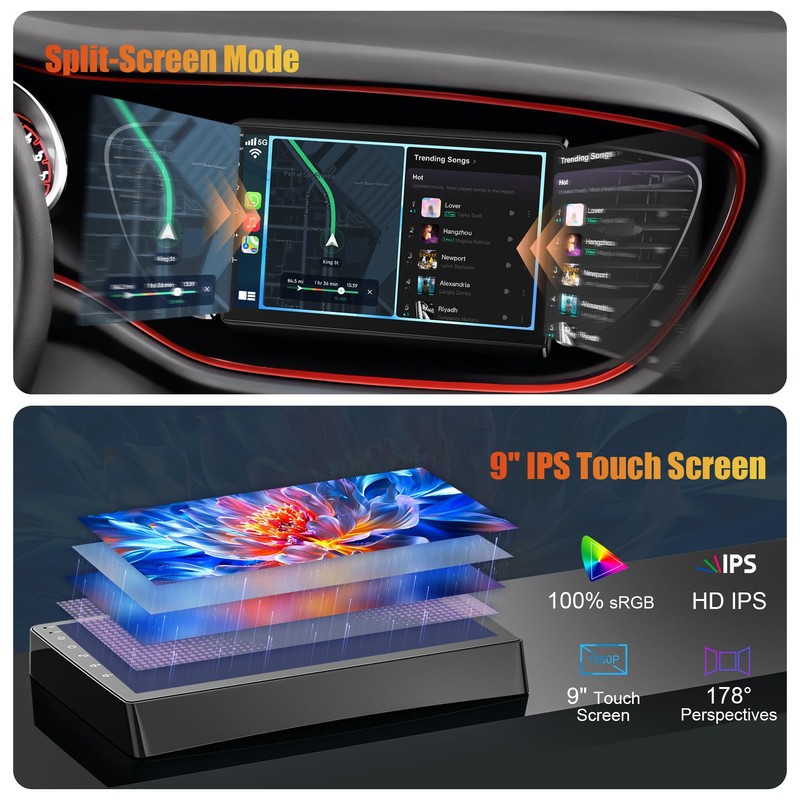 Android 13 Car Stereo for Dodge Dart Radio 2012-2016 4G