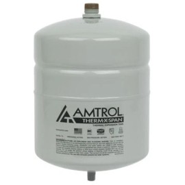 Amtrol 390517 2 Gal Expansion Tank, Steel, 1/2" NPT, Water Heater Accessory