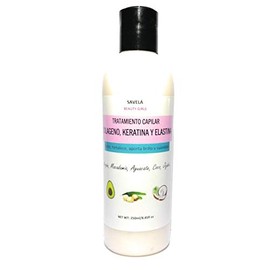 Colageno capilar, mascarilla capilar, tratamiento reparador capilar, keratina y elastina, crema peinar 250gr leave on treatment, reparador puntas con 