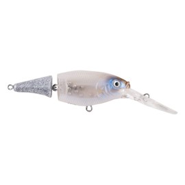 Flicker Shad Jointed Firetail Ghost Glitter 1/3 oz
