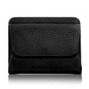 Giselle Women's Men's Bi-Fold Bifold Wallet, Mini Wallet, Thin, Cowhide