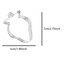 ZDYWYZJ Strawberry Shaped Cookie Cutter
