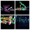 Electroluminescent (EL) Panel Light, DIY EL Backlight Cuttable Paper Lamp