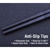 5 Pairs Fiberglass Chopsticks, GLAMFIELDS Reusable Japanese Chinese Chop sticks