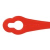 vhbw 50 x Replacement Blades Compatible with Grizzly ART 18