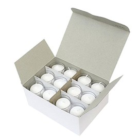 Clear Cup Votive 4 Hour Type 24 Pack Clear