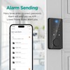 Smart Lock, Fingerprint Door Lock, DINSTECH 5-in-1 Keyless Entry Door