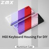 ZMX H60 Aluminum Keyboard Case,60% Customized Mechanical Gaming Keyboard Housing