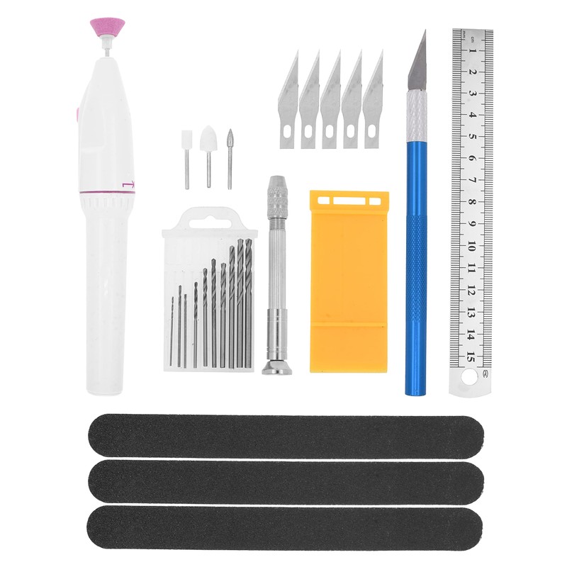 Mandala Crafts 33 PCS Plastic Model Tool Sets with Hobby