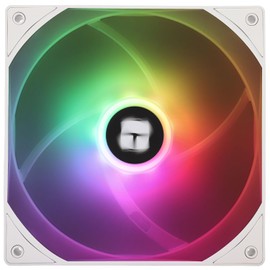 Thermalright TL-C14CW-S CPU Fan, 140mm ARGB Case Cooler, 4pin PWM Silent Computer Fan with S-FDB Bearing Included, up to 1500RPM