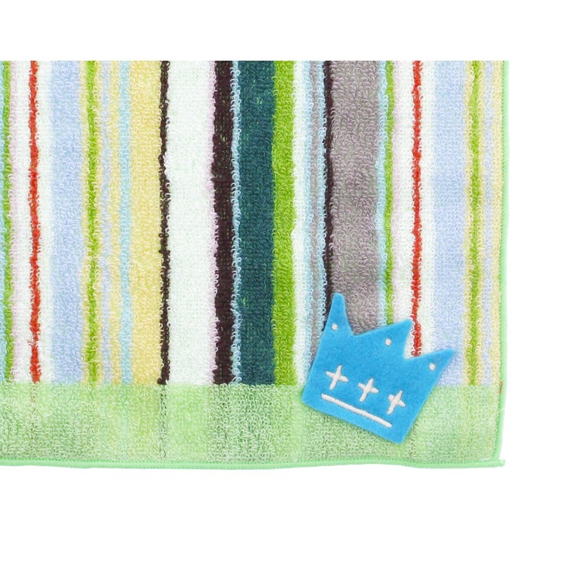 Bath Towel, Face Towel Multi Stripe Kids About 28 ×