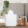 DEWIN Plastic Tissue Box, Tissue Holder Storage Organizer with Removable