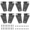 Door Hinge Kit Fit for 2007-2018 Jeep Wrangler JK JKU