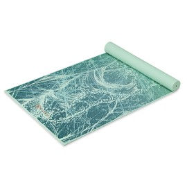 Gaiam - Alfombrilla de yoga con estampado antideslizante para todo tipo de yoga, pilates y ejercicios de piso                                         