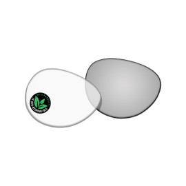 Raydi Premium Scratch-Resistant Polycarbonate Replacement Lens Set for Meta Headliner RW4009 Sunglasses - 50mm UV Protection Lenses - Photochromic Clear - Non-Polarized