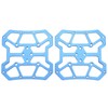 Wakects 1 Pair Aluminium Wide Platform Pedal for Mountain Bike
