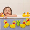 Relaxdays Children's Bath Stickers, Set of 5, Animal Design Duck