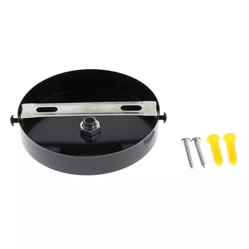 LEDSone Ceiling Rose Fixing Strap Metal Plate with Accessories 125mm