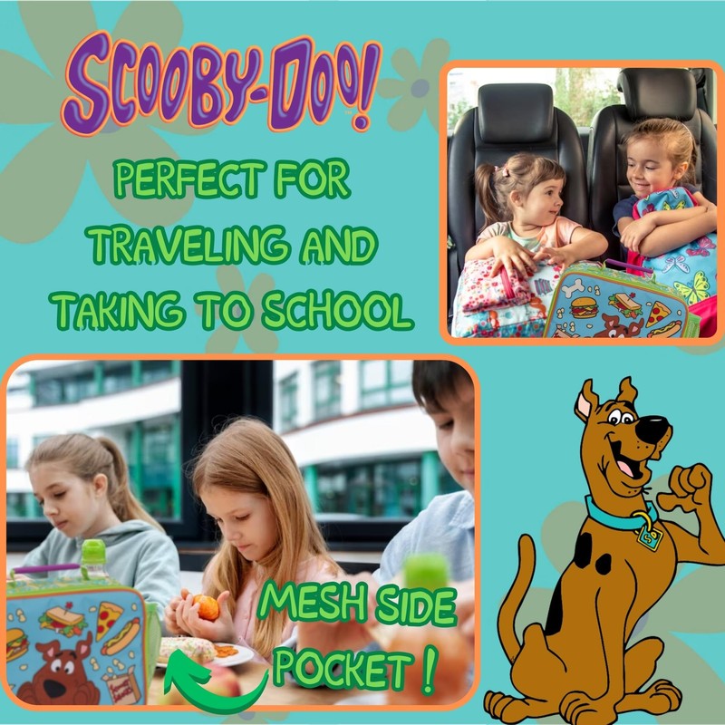 Scooby-Doo! Kids Lunch Bag, Scooby Lunch Box School Travel Insulated