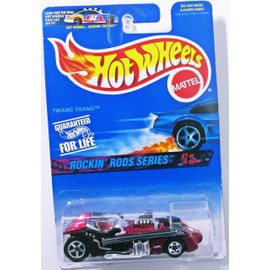 Hot Wheels 1996 164 Rockin Rods Series 1 of 4 Twang Thang Guitar Car Style Die Cast Car Collector 569