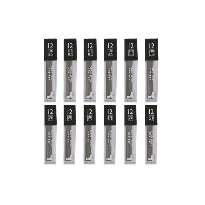 Q-Connect Replacement Pencil Lead Fine 0.5mm (144 Pack) KF01547