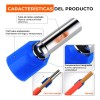 Pinza Ponchadora Abrazadera Engarzador De Terminales 1529pcs