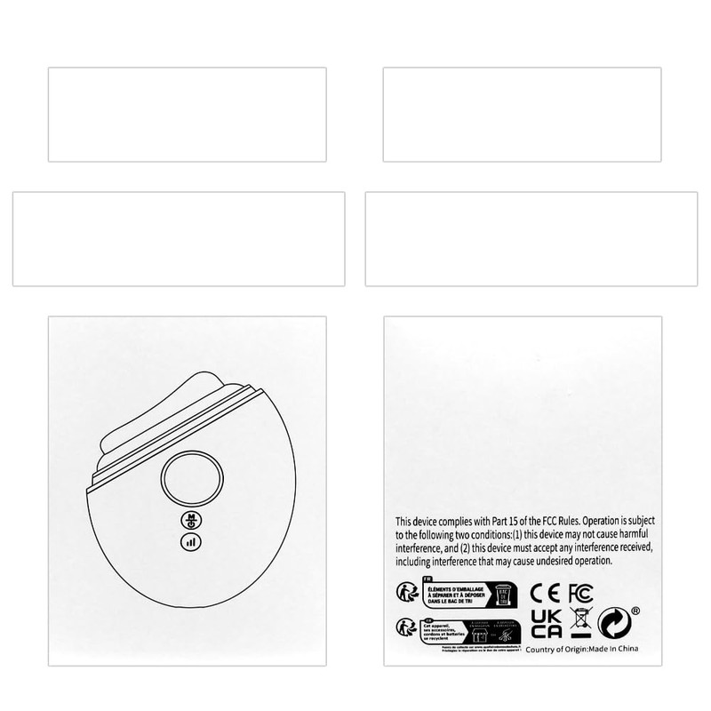 Horuili® Gesichtsmassagegerät, Gesichtsschaber, Gua Sha Elektrisch mit Vibration & Wärme,