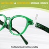 Eyekepper 6 Pack Reading Glasses Metalless Screwless Spring Hinges Panthos