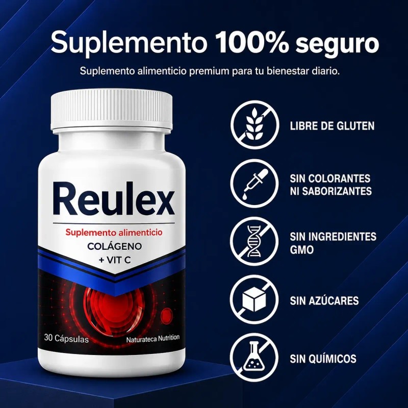 Reulex Frascos Colageno Msm Vitaminas Mas