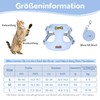 Cat Lead Set for Cats, Polyester Adjustable Cat Harness with