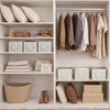 StorageWorks Fabric Storage Bins for Shelves, Storage Baskets for Closet
