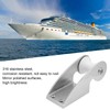 Boat Bow Anchor Roller Bracket Nylon Pulleys Anti Slip Rubber