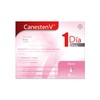 Canesten V Dual 1 Día, Crema para Infecciones Íntimas Causadas por Hongos y Bacterias, Caja con 1 Crema 1% y 1 Óvulo 500mg