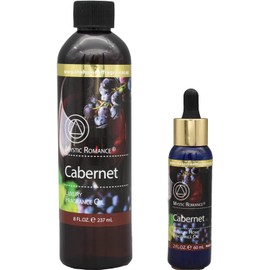The Home of Fragrances - Set of 2 Bottles of Fragrance Oils - 2oz & 8oz (Cabernet)