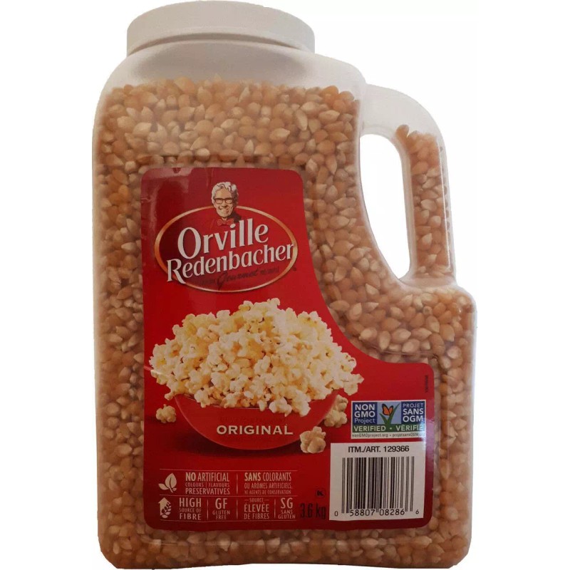 Orville Redenbacher Original Gourmet Popping Corn 3.6kg/7.9 lbs Jug, {Canadian}