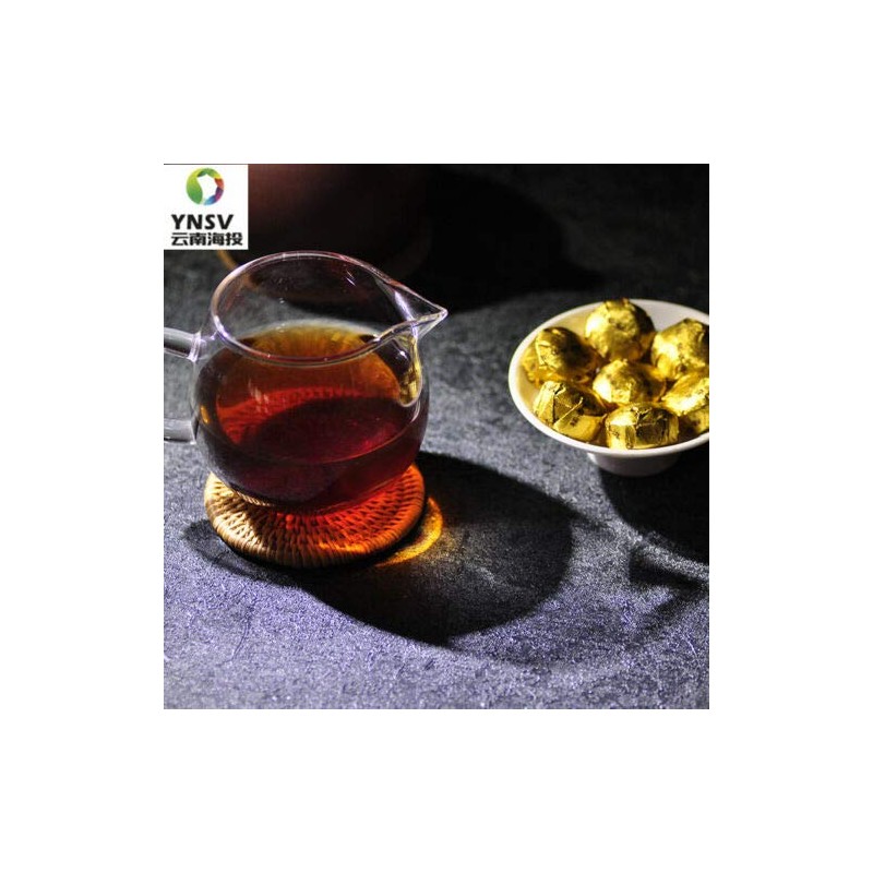 Pu Erh Glutinous Rice Flavor Shu Pu Er Tea 500g