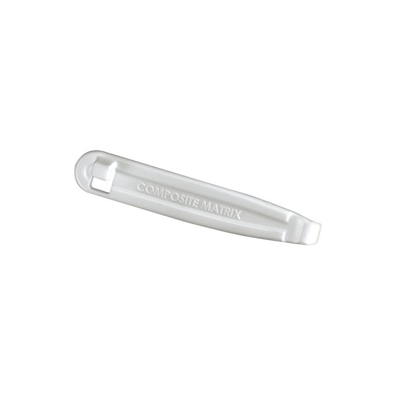 LEZYNE Reifenheber Power Lever mit Speichenhaken, Composite Material Werkzeugsets, Weiß,