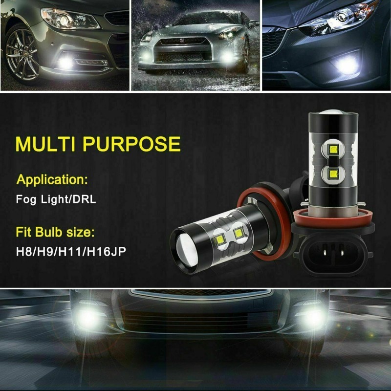 For Toyota 4Runner 2010-2021 - 6x LED Headlight Bulbs Hi/lo