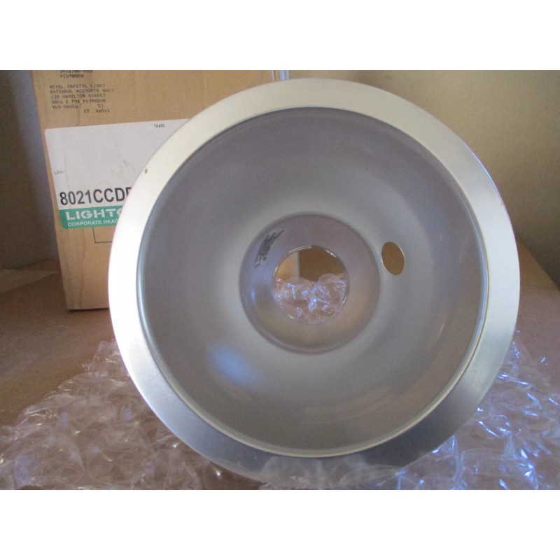Lightolier *NEW Lightolier 8021CCDPE Recessed Downlight 6'' Open Vertical Polished