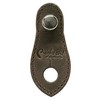 RightOn! STRAPS Guitar Strap, STRAP LINK ENDPIN JACK, Brown