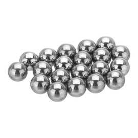 uxcell 20 Pcs Tungsten Steel Bearing Balls 6 mm Carbide G10 Precision Ball for Industrial Spheres, Machinery, Automotive, and DIY (Mirror)