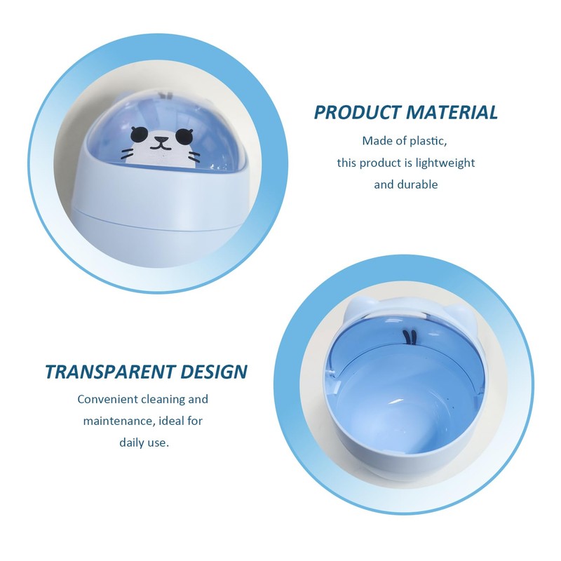 NIDHFG 2 Pieces Cute Mini Desktop Trash Cans, Creative With