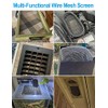 TOYPOPOR 2Pack 5Mesh 10' x 14' Wire Mesh Screen, 304