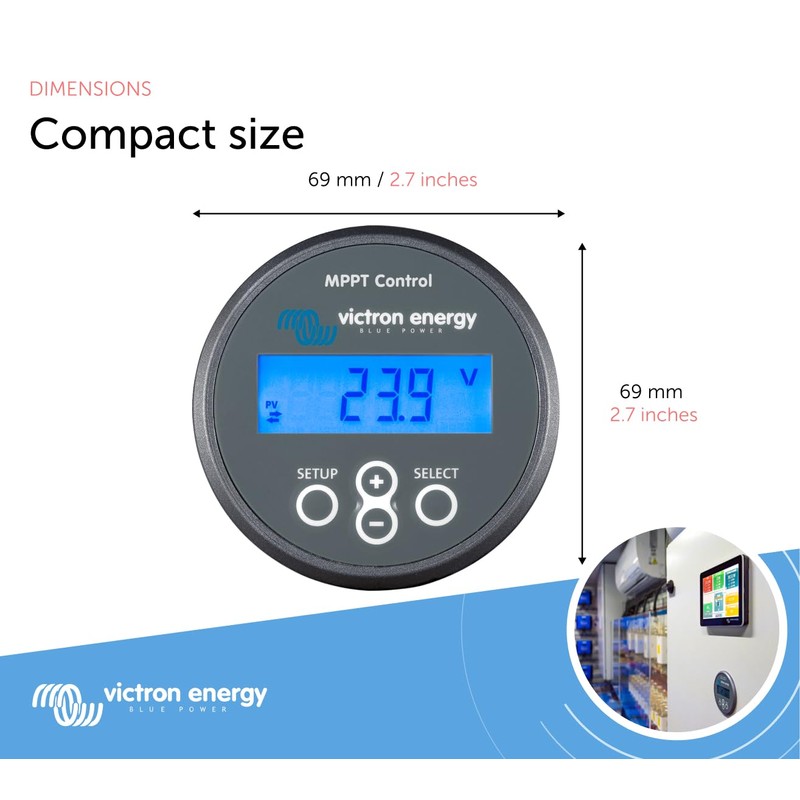 Victron Energy MPPT Control - Controllers for Solar Panels -